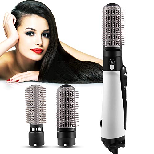 One Step Hair Dryer and Volumizer - 2 in 1 Blow Dryer Hot Air Brush Hair Styling Tool - Ceramic Negative Ion Technology - Anti-Scald and Auto Shutoff Safety Feature
