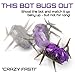 Laser Tag Bug Spider Training Bot Set – USA Toyz 2 Pc Laser Tag Target Set w/ Laser Tag Spider Moving Robot + Charging Cable for Laser Tag Robot Bug