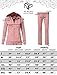 NE PEOPLE Womens Casual Basic Terry Zip Up Hoodie Sweatsuit Tracksuit Set S-3XL