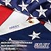 Anley |EverStrong Series| American US Flag 4x6 Foot Heavy Duty Nylon - Embroidered Stars and Sewn Stripes - 4 Rows of Lock Stitching - USA Banner Flags with Brass Grommets 4 X 6 Ft