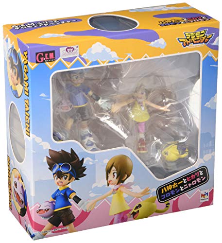 Megahouse Taichi & Hikari with Digimon GEM Series Figure