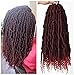 Spring Twist Crochet Hair (14inch,#1B/BUG,6pcs) Bomb Twist Curly Ends Passion Twist Hair Extensions