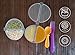 2-Compartment BPA-Free Disposable Food and Snack Freezer Storage Containers with Hinged Lids (3.5 oz 50 Pack) | Travel Snack Cups | Store Homemade, Organic Purees | Freezer Dishwasher Safe