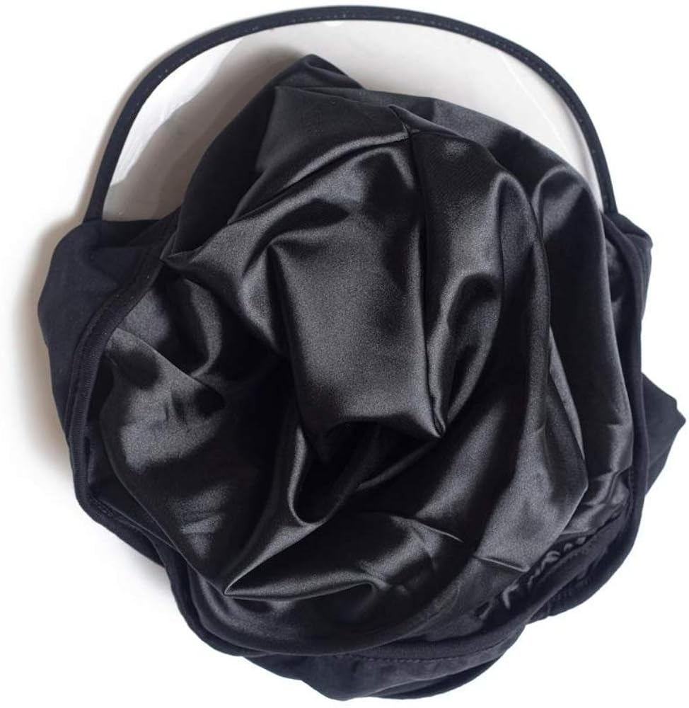 Women's Waterproof Rain Hat with 100% Hair Coverage, Satin Lining, UV Protective Visor, and Collapsible Hidden Pocket for Travel at  Women’s Clothing store