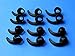 12pcs: 6 Pairs S/M/L (B) Left and Right Side Ear Stabilizers Helper Eartips for Jaybird Bluebuds X Premium Bluetooth In Ear Earphones / Headphones