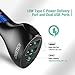 CHOETECH USB C Car Charger, 3-Port 18W Power Delivery Car Charger with 12W 2.4A Dual Ports Fast Charging Car Adapter Compatible iPhone SE/11/11 Pro/11 Pro Max/XS/XS Max/XR/X/8, Samsung Note 10/S10/S9