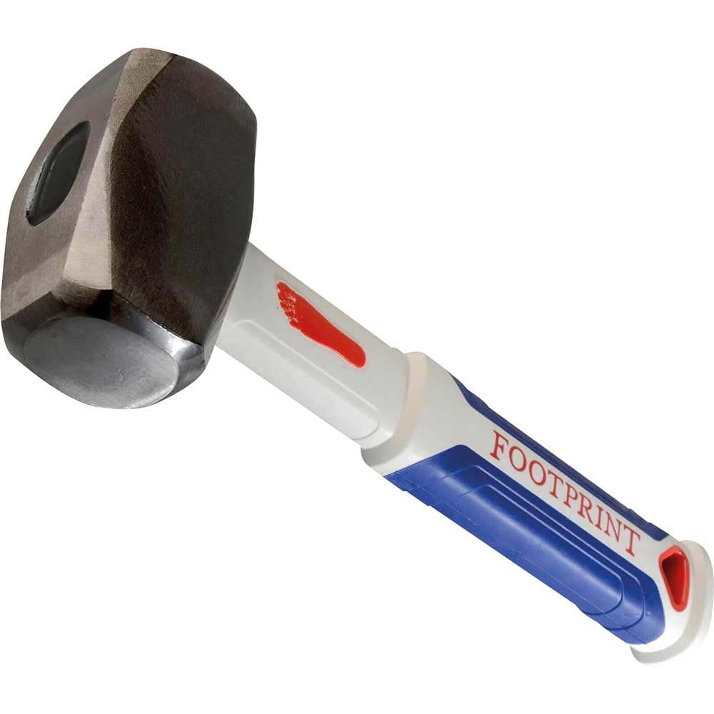 Footprint 11714 2.5lb fibreglass Handle Club Hammer, (1.1kg) Head