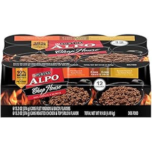 Purina ALPO Chop House Wet Dog Food (12) 13.2 oz. Cans