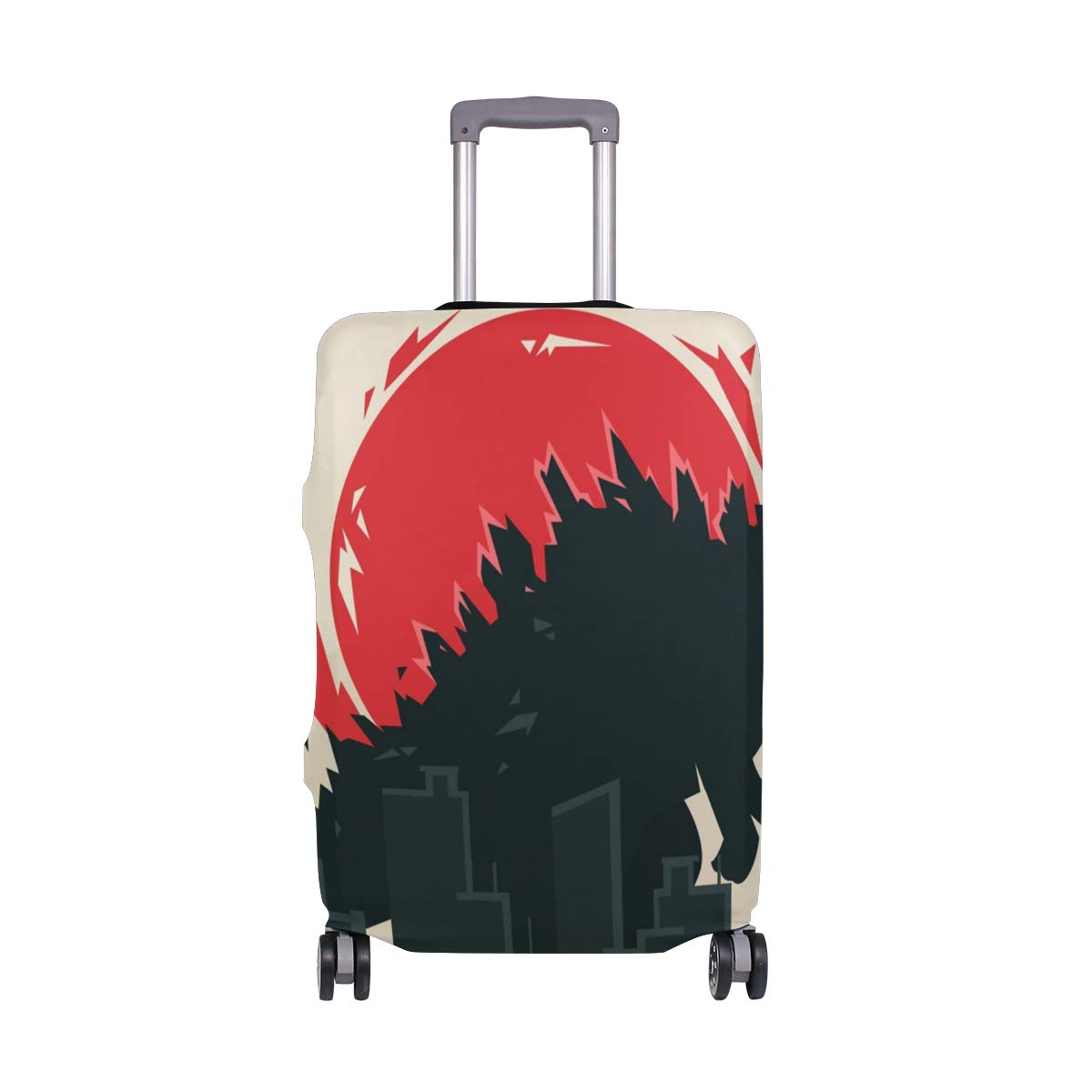 Godzilla Dinosaur Travel Luggage Suitcase Covers Protector Protective