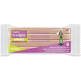 Sculpey Super Living Doll Clay, 1-Pound, Beige