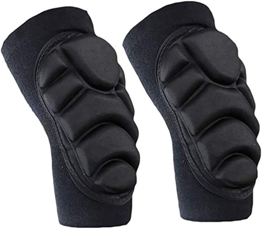 Jellybro Youth Football Compression Fundamental Elbow Pads,Padded Elbow Sleeve for Skiing,Skating,Skateboard,Cycling 2Pcs