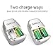 Delipow CR2 Rechargeable Batteries, 3V 800mAh Lithium Photo Camera Battery, MSDS Certified, Pre-Charged for Golf Rangefinder, Laser Boresighter, Laser Pointer, Funifilm Instax Mini55 (2-Pack+Charger)