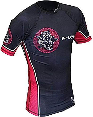 Break Point Elite Shortsleeve Rash Guard 2015 (Pink, L)