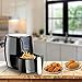 VPCOK 3.7-Quart XL Air Fryer with Recipes, 6 Cooking Presets, 1300 Watt, Power Air Fryer XL