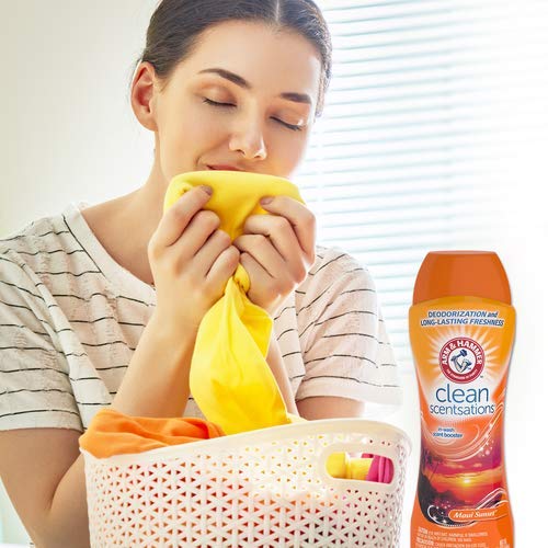 Arm & Hammer Clean Scentsations in-wash Scent Booster - Maui Sunset 24 Oz, 4 Count