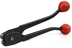JIADIstrap Strapping Sealer/Crimper for 3/4" Steel Strapping Band Manual Banding Tool with 13" Extended Handle
