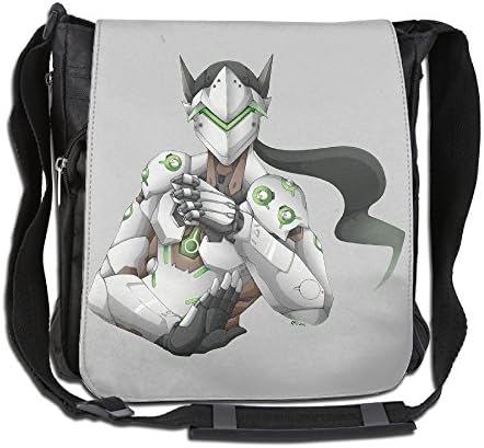 Overwatch Genji Warrior Unisex Polyester Shoulder Crossbody Messenger Bags