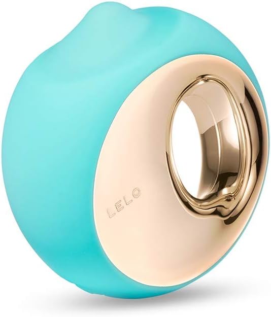 LELO ORA 3 Oral Pleasure Massager Aqua, Sensual Personal Stimulator for Women