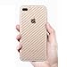 [2 PACK] Clear Carbon Fiber Back Skin Protector for iPhone 8 Plus/ 7 Plus