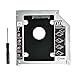SSD Hard Drive Caddy for Macbook Pro, Optical SuperDrive DVD CD ROM SATA HDD SSD Hard Drive Disk Caddy Tray Bay Adapter for Apple Unibody Macbook / Macbook Pro 13 15 17 early mid late 2009 - 2012