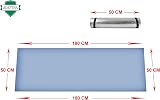 ADEPTNA Heavy Duty Waterproof Roll Up Mat 180x50x0.6cm EVA Foam Blue view 5