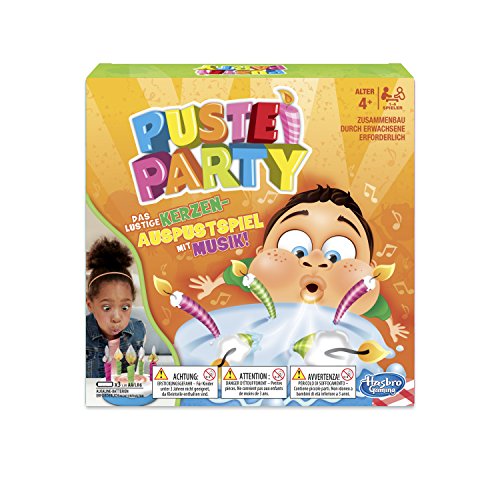 Hasbro Gaming E0887100 Puste Party, Vorschulspiel – Bild 4