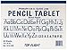 Top Flight Manuscript/Chart Primary Tablet, White Bond Paper, 5/8 Inch Guideline Rule, 9 x 12 Inches, 40 Sheets (54371)