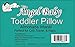 Angel Baby Toddler Pillow - 13x18, 100% HYPOALLERGENIC with BEST Neck Support for Sleeping in Bed, Crib, Carseat, & Naps. Machine Washable. Made in USA. (pillowcase sold separately)