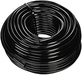 Hydro Flow 100 ft Roll Vinyl Tubing, Black - 1/4