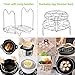 26 pieces Pressure Cooker Accessories Set Compatible with Instant Pot 6 qt 8 Quart- Steamer Basket, Springform Pan, Stackable Egg Steamer Rack, Egg Beater, Silicone Trivet Mats & More