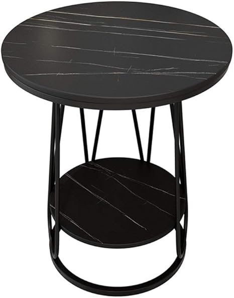 Amazon C J Xin テーブル ラウンドコーヒーテーブルは 人工大理石ソファテーブルアパートメントホテルリビングルームの廊下コーナーテーブルストレージ本棚花瓶を置きます ダイニングテーブル Color F Size 50 50 60cm サイドテーブル オンライン通販
