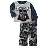 Star Wars Darth Vader Boys Grey Fleece Pajamas