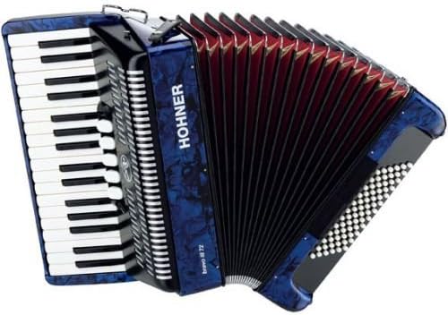 Hohner Bravo III 72 blu fisarmonica Fisarmoniche a piano farmaki.gr