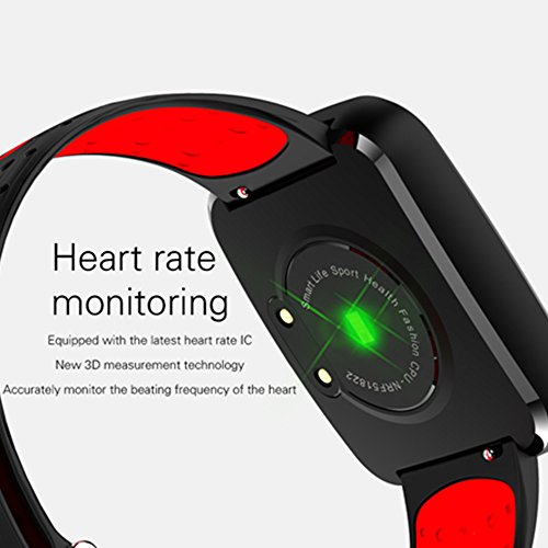 image for TechCode Fitness Tracker Running, Customized Activity Tracker with Hea