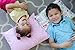 Little Sleepy Head Toddler Pillowcase, 100% Cotton & Hypoallergenic Pillow Case for Toddler Pillow, Snug Fit Envelope Pillowcase, 13x18 Pillowcase, Pilllow Sold Separately (Pink
