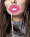 Spa Photo Booth Props - 30-Pack Pre-Assembled Spa Party Supplies, Theme Birthday Party Supplies Girls, Baby Shower Party Favors, Decoration Accessories on Bamboo Sticks, Assorted Designs