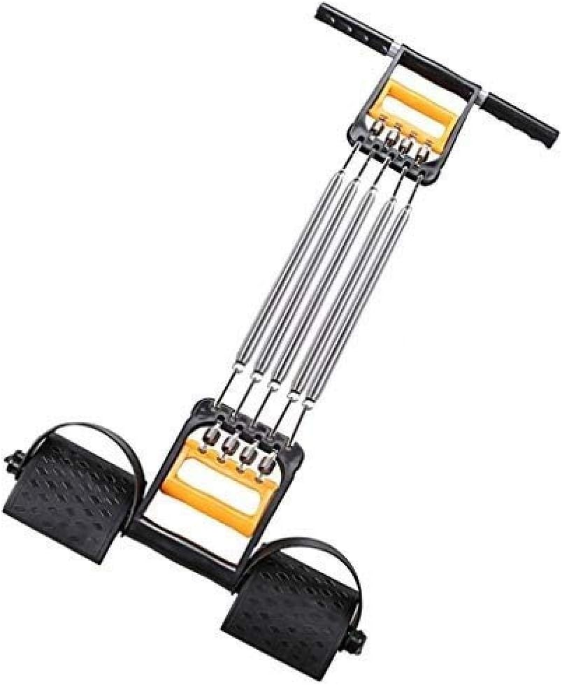 LHQHQ Chest Expander Chest Machine Adjustable Spring