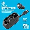 JLab-Audio-Go-Air-True-Wireless-Earbuds-Bluetooth-Wireless-Headphones-and-USB-Charging-Case-with-Dual-Connect-Custom-EQ3-Sound-and-Smallest-Fit-Ever-Black JLab Go Air Wireless Earphones, True Wireless Ear Buds with USB Charging Case, Bluetooth Earbuds with Dual Connect and…