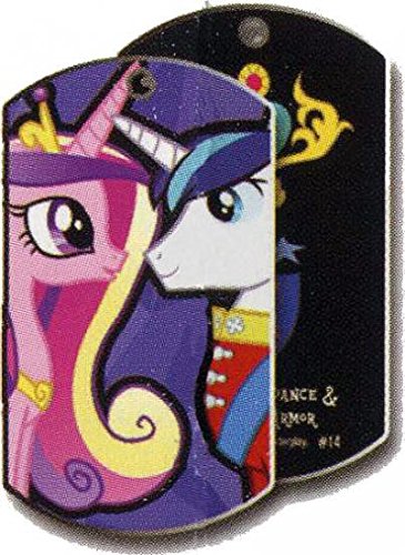 2013 MY LITTLE PONY DOG TAGS - #14 - Princess Cadance & Shining Armor