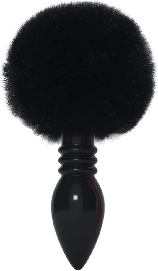 Escolourful Silicone Amal Plug with Fluffy Ball Adult Six Toys B-útt Plug for Couples Women Beginners Pléasuré Love Gift