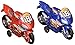 Oasis Supply Children’s Pullback Motorcycle Toys, Plastic 12-piece Set