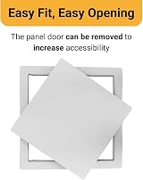Proxinova Paintable Access Panel 450x450 mm High-Grade ABS Plastic view 5