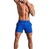 Men Bodybuilding Gym Workout 5 inch Sports Running Fitness Shorts