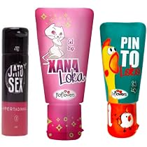 Kit Gel 3 Produtos Casal Excitante Esquenta Lubrificante Sexshop  