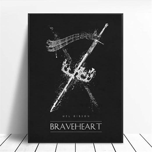 Lienzo de impresión 60x90cm sin marco Carteles de películas clásicas en