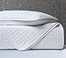 Attitude 3pc Quilted Coverlet Set White King/Cal-King Size (108
