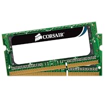 Corsair 8GB (2x 4GB) 1333mhz PC3-10666 204-pin DDR3 SODIMM Laptop Memory Kit 1.5V
