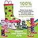 ZOOGS Children's Rubber Rain Boots, Little Kids & Toddler, Boys & Girls Patterns, Green (Lady Bug)