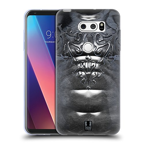 Head Case Designs Body Armour Medieval Armory Soft Gel Case for LG V30 / V30 Plus