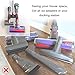 IVICT Docks Station Accessory Organizer Holders Compatible with V7 V8 V10 V11 Cordless Stick Vacuum Cleaner,Grey(1 Pack)